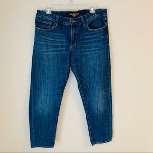 ☘️ Lucky Brand Sienna Slim Cropped Boyfriend Jeans